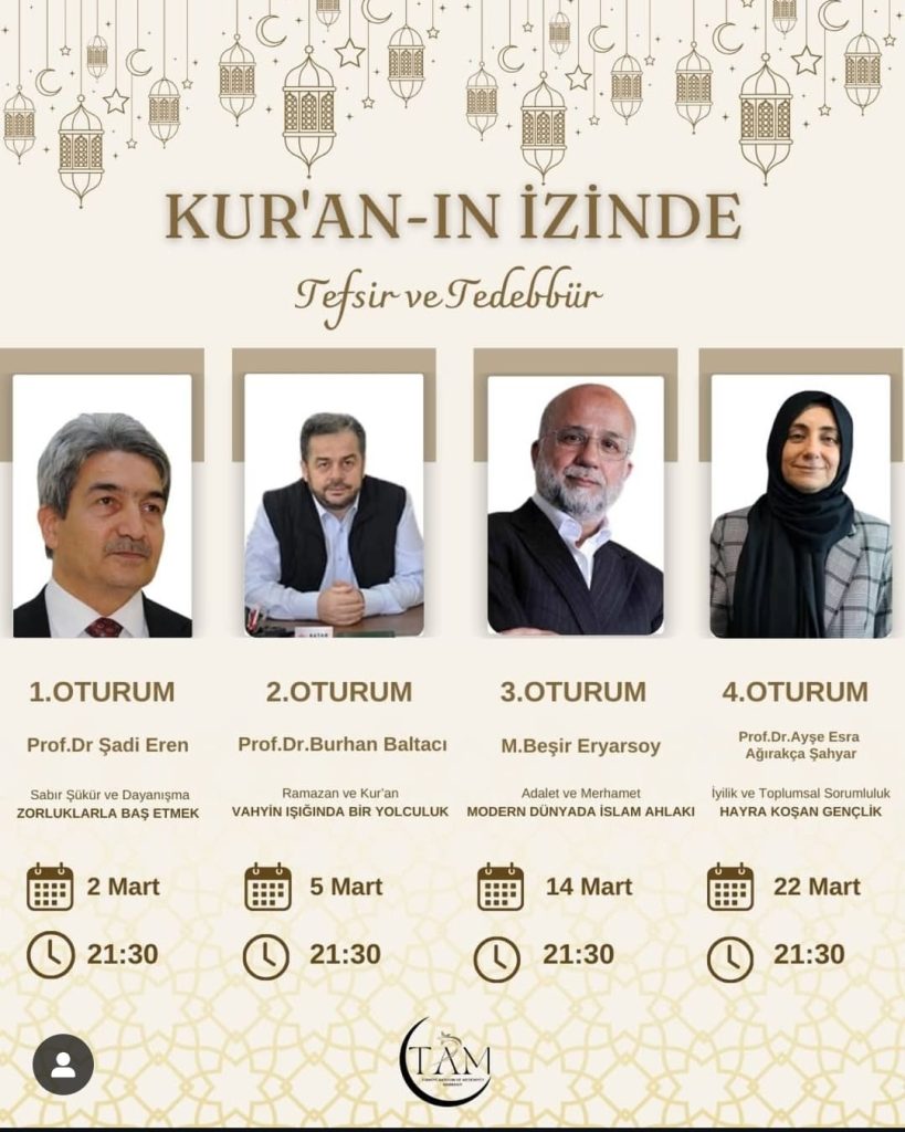 Kur’an’ın İzinde (Ramazan Programı 4 oturum)
