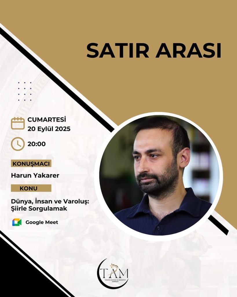 SATIR ARASI | Edebiyat ve Düşünce Buluşmaları
