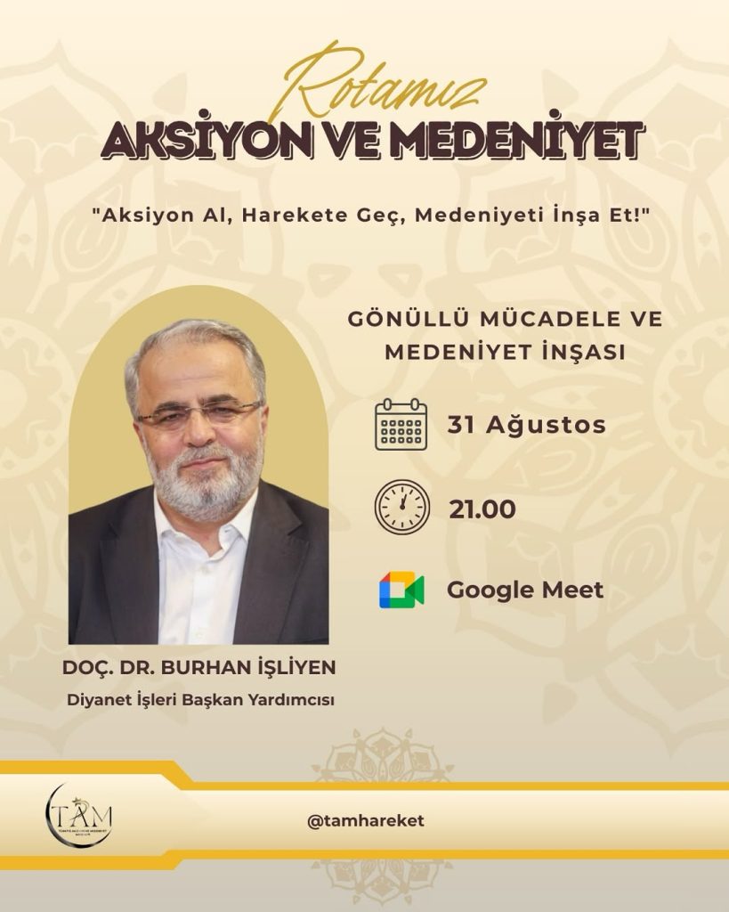 Rotamız: Aksiyon ve Medeniyet